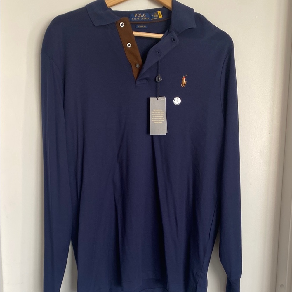 Polo by Ralph Lauren Men's Navy Shirt